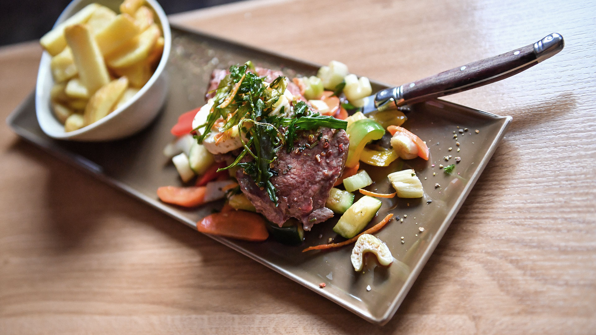 Rumpsteak vom Galloway Rind